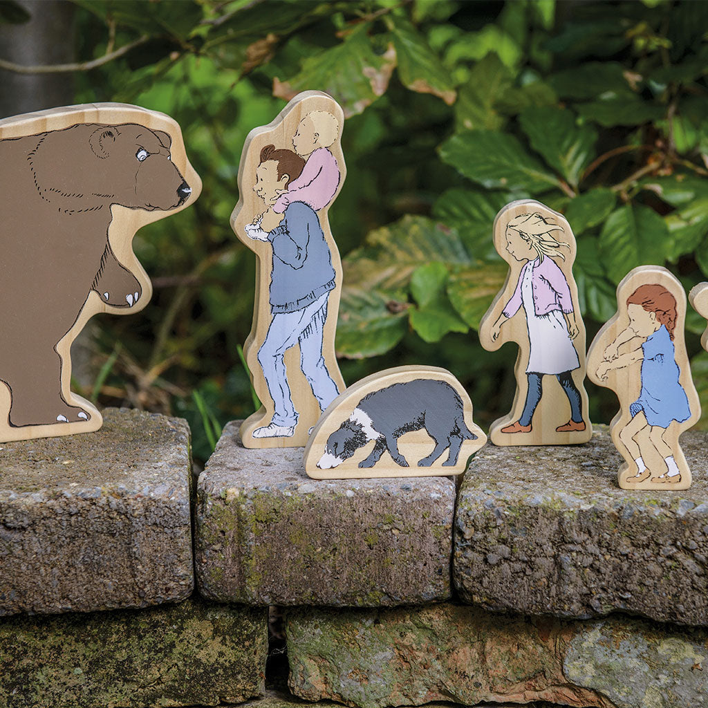 We're Going on a Bear Hunt Wooden Characters - 6pc - Educating Kids
