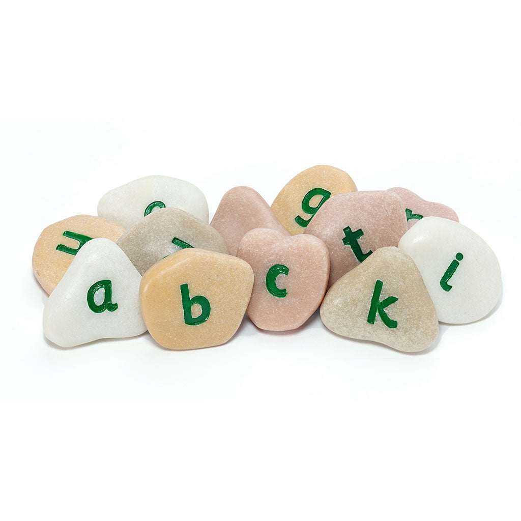 Alphabet Pebbles Lowercase - Educating Kids