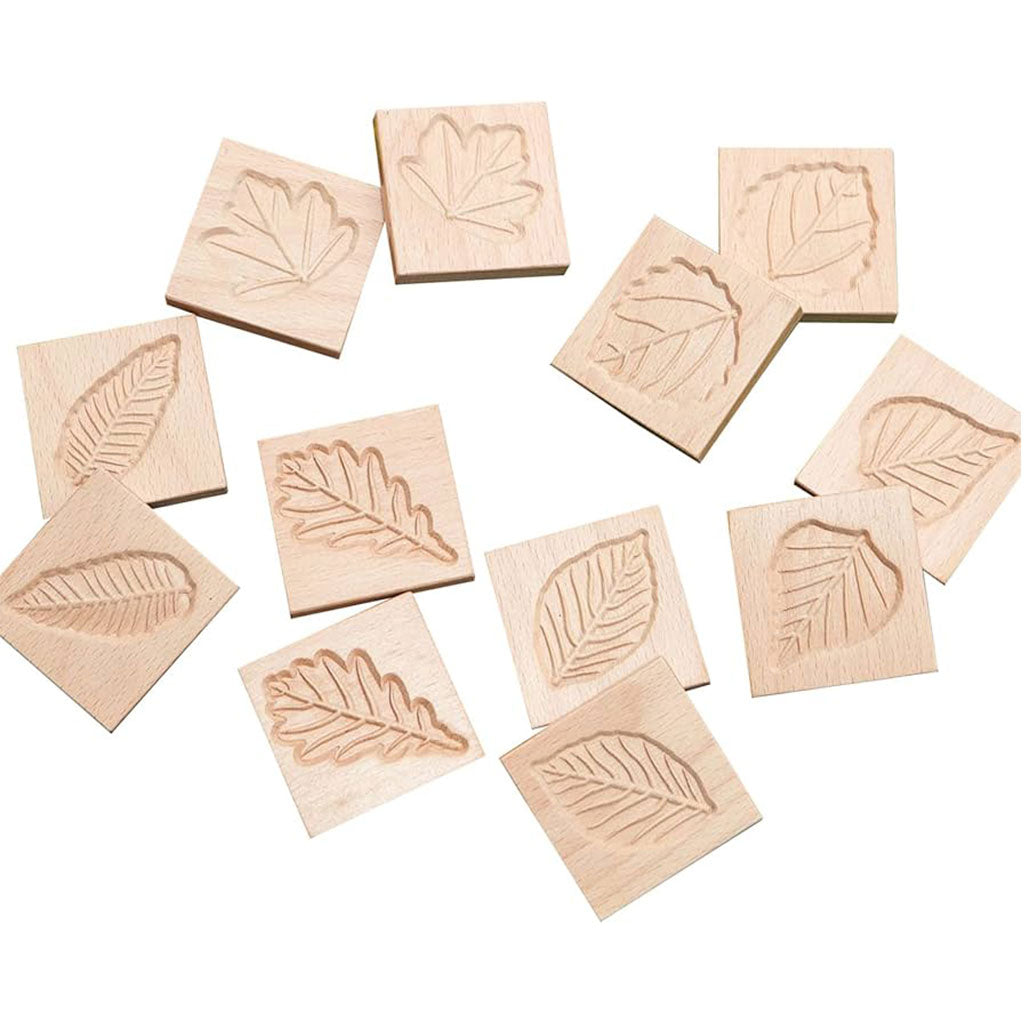 Match Me - Sensory Leaf Tiles - Educating Kids