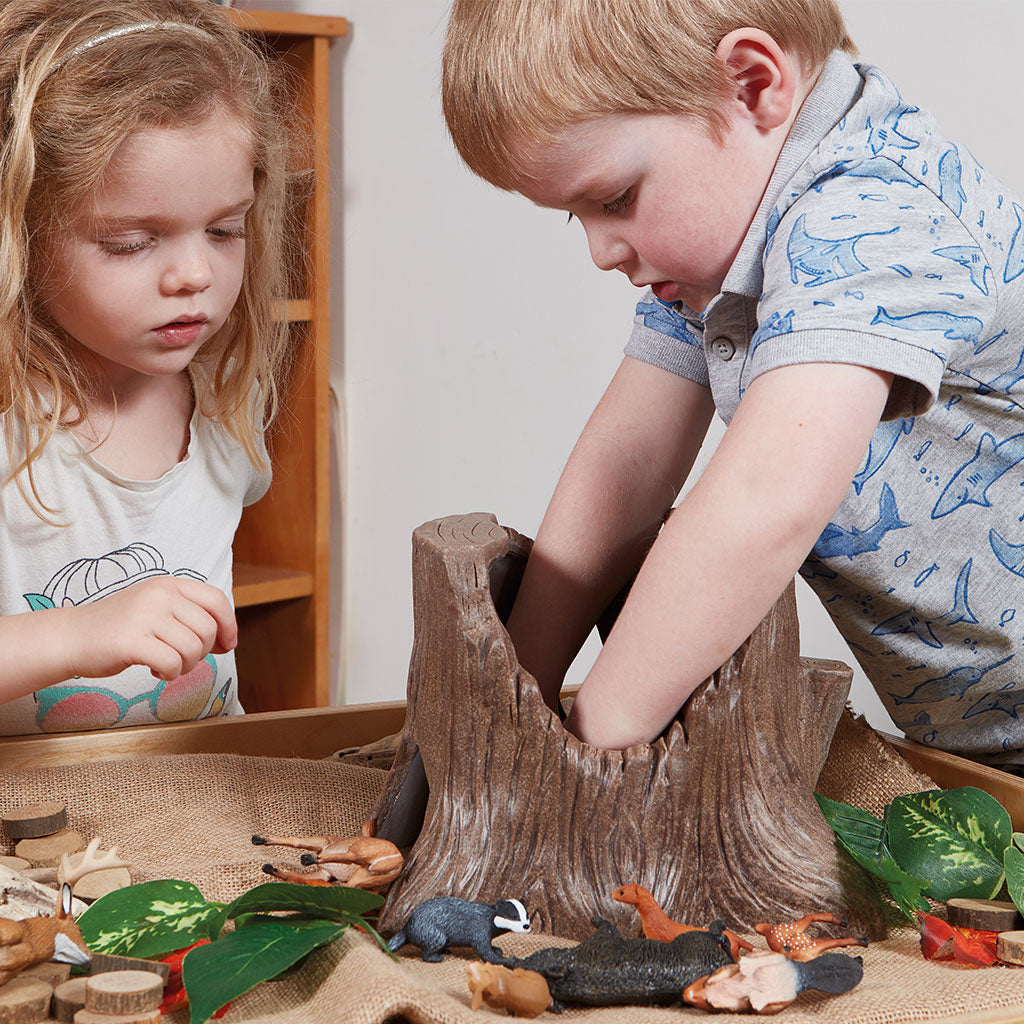 Tree Stump Play Set - Educating Kids
