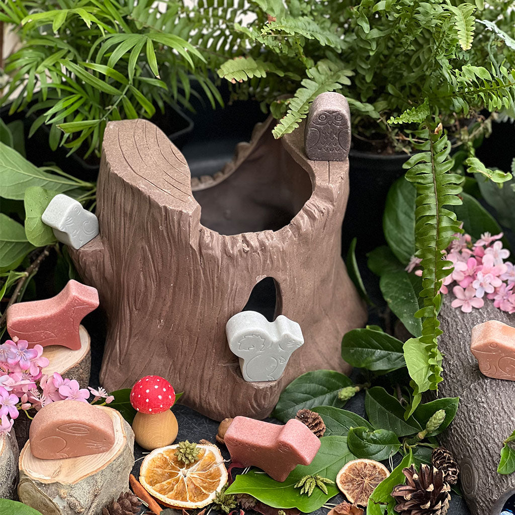 Tree Stump Play Set - Educating Kids