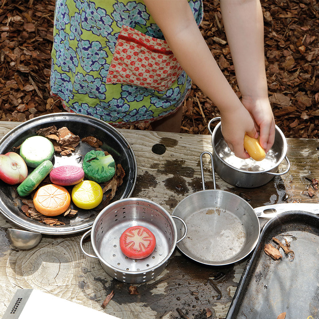 Sensory Play Stones: Fruit - 8pc - Educating Kids