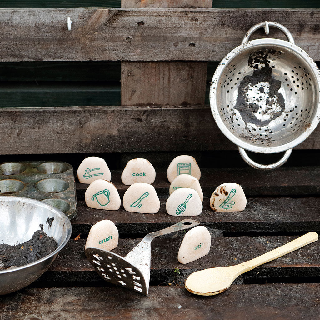 Mud Kitchen Process Stones - 10pc - Educating Kids