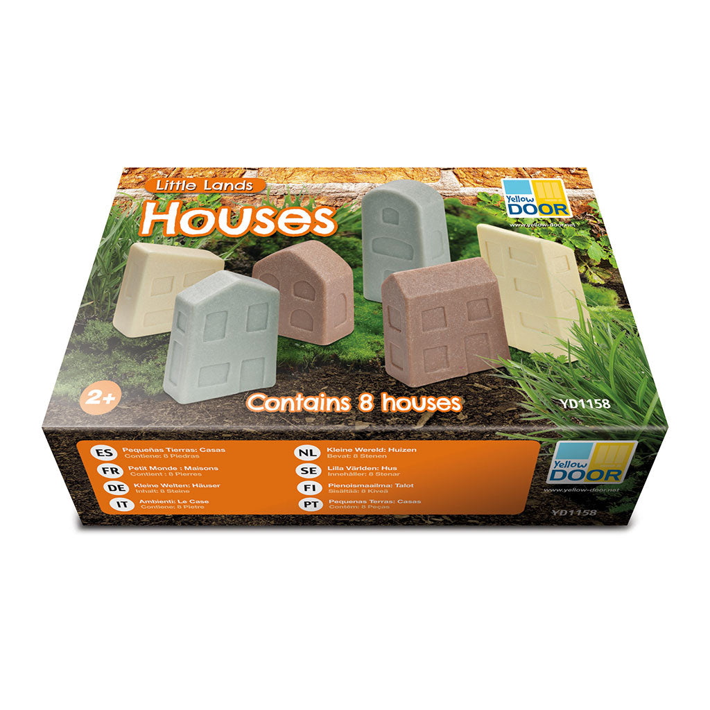 Little Lands Houses - Set of 8 - Educating Kids