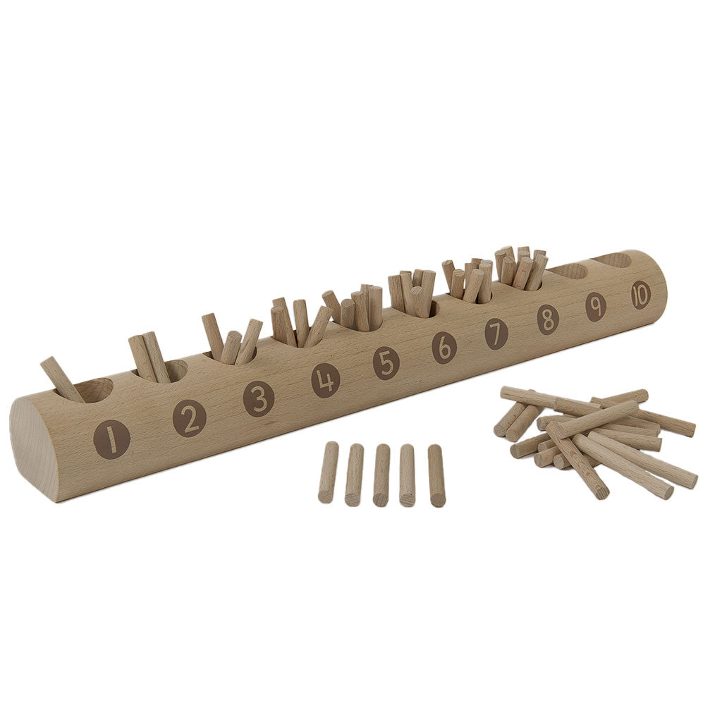 Natural Counting Log - Educating Kids