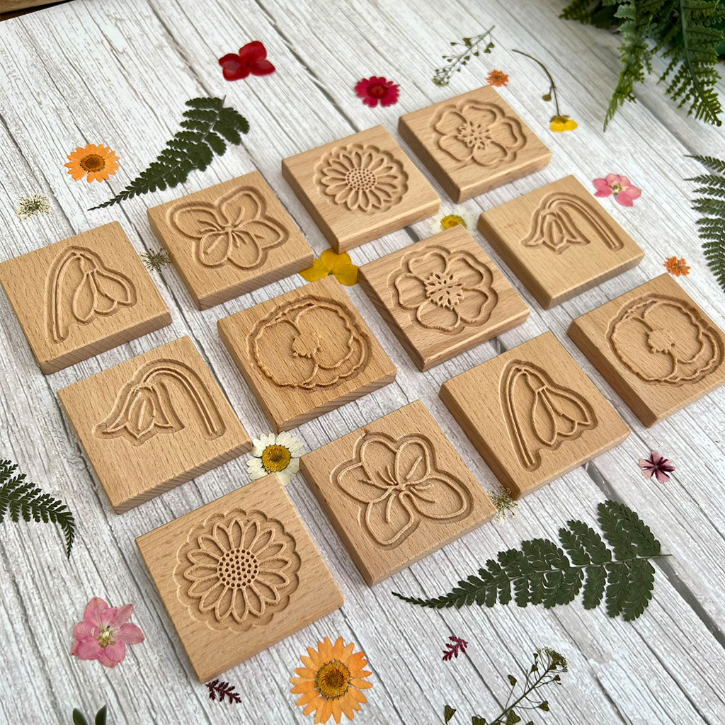Match Me - Sensory Flower Tiles - Educating Kids