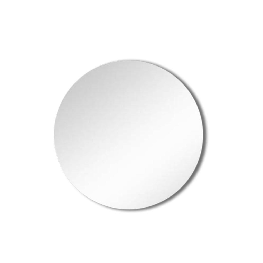 Round Acrylic Mirrors Silver 30cm - 4pc