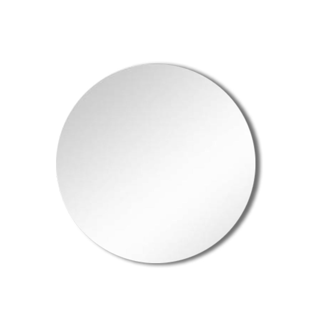 Round Acrylic Mirrors Silver 60cm - 2pc