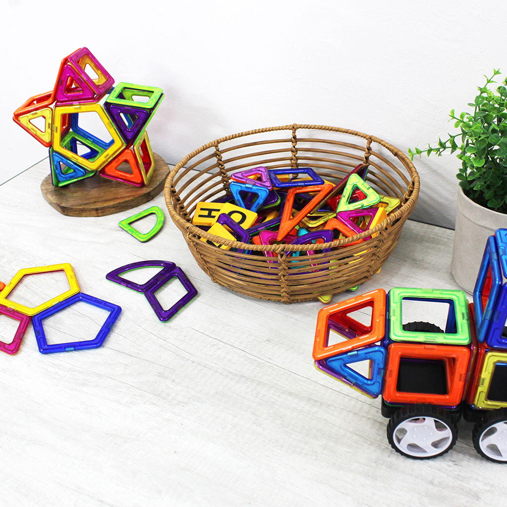 Magnetic Building Blocks - 120pc - Educating Kids