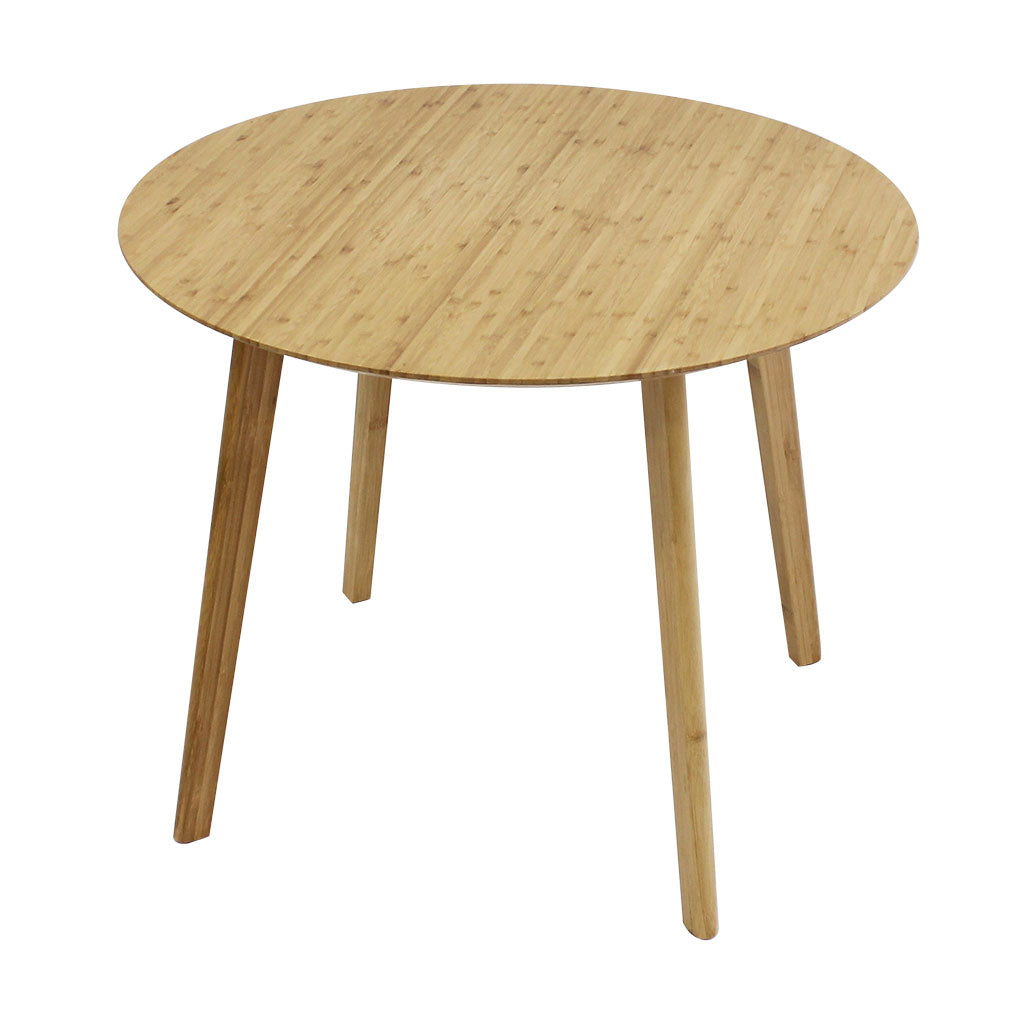 Round Table Solid Bamboo 60 cm - Educating Kids