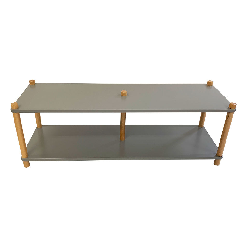Open 2 Shelf Unit – Grey
