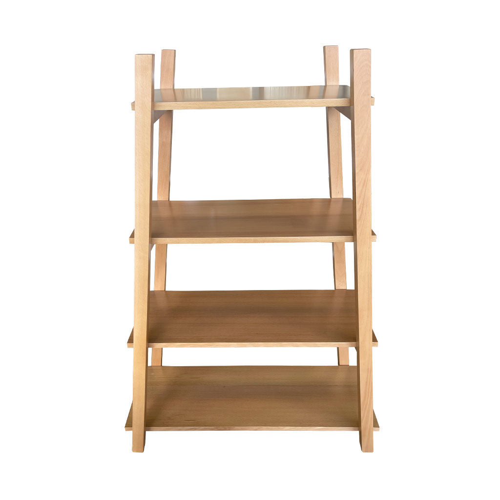 A-Frame Open 4 Shelf Unit – Natural