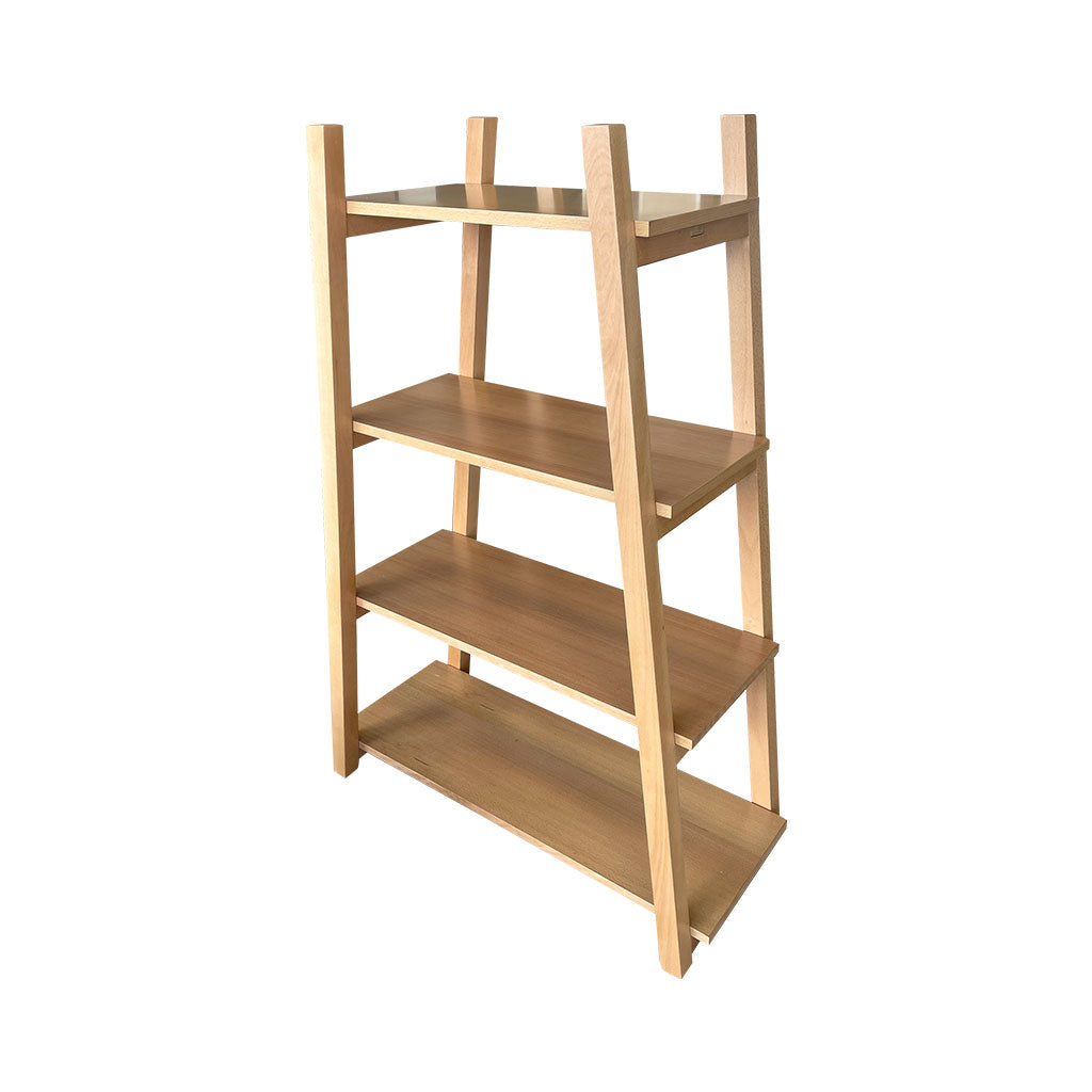 A-Frame Open 4 Shelf Unit – Natural