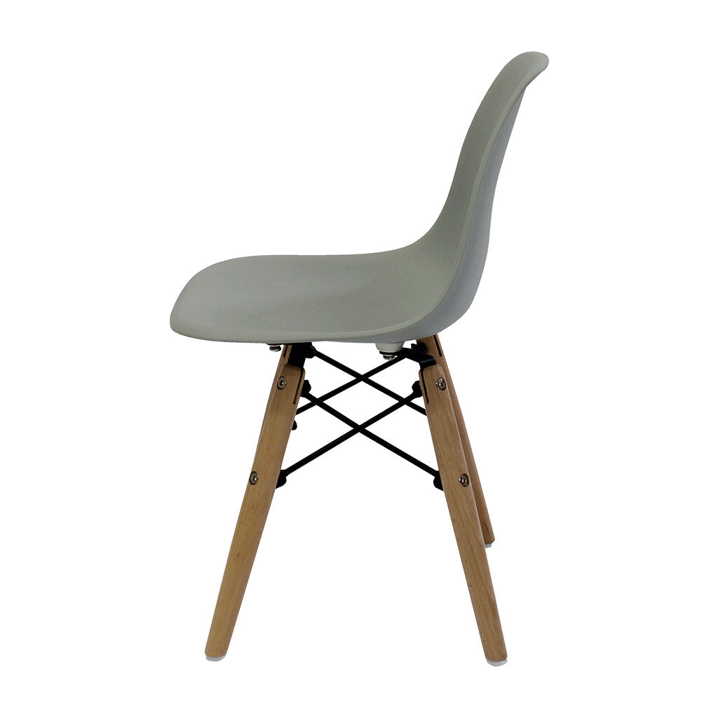 Child Eames Chair Grey - 4pc