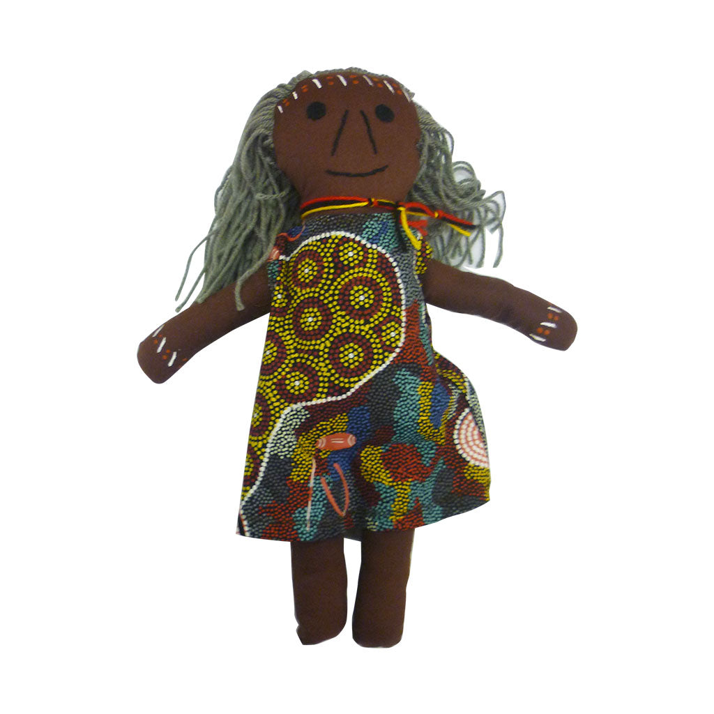 Aboriginal Female Elder Doll