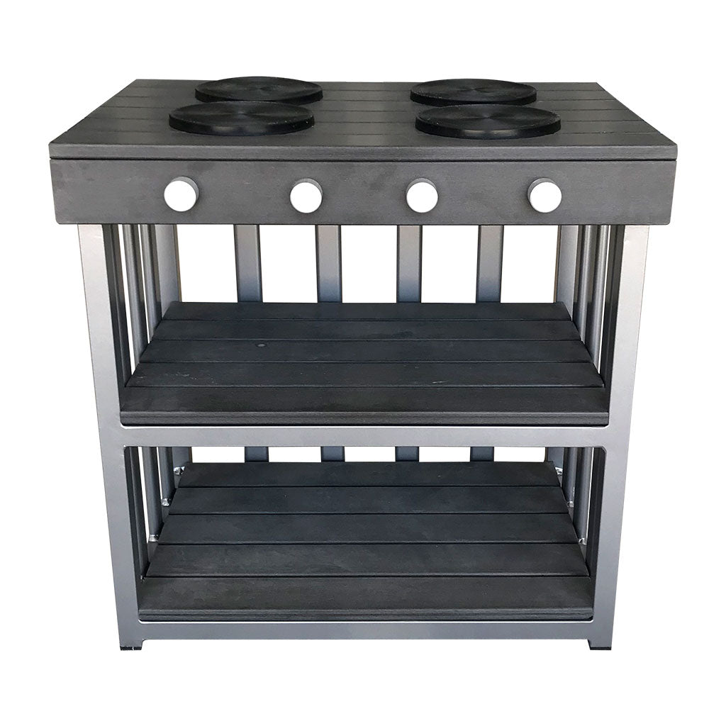 Outdoor Stove - Charcoal (60x40x60cm) - Educating Kids