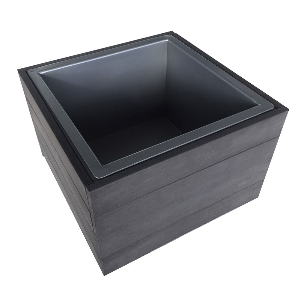 Outdoor Planter Box - Charcoal (40x40x30cm) - Educating Kids
