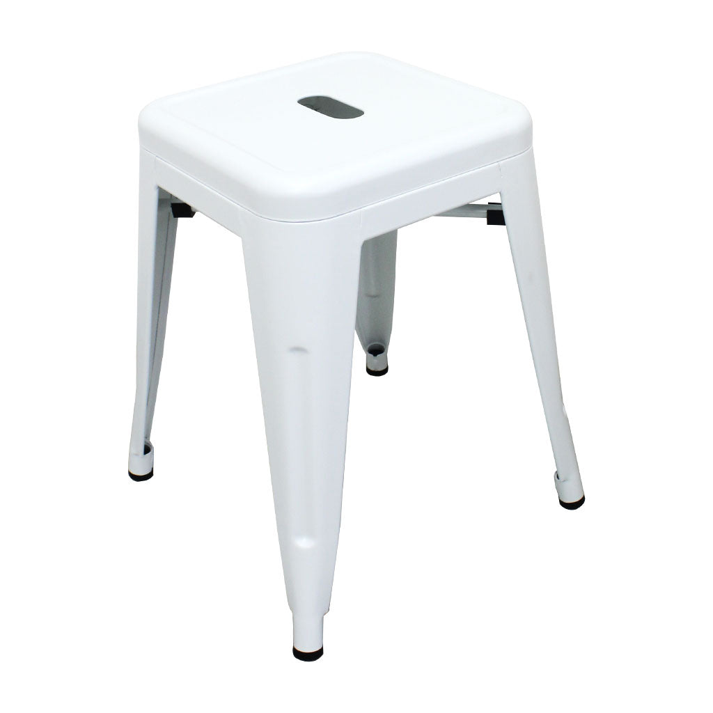 Adult Stool White - 4pc - Educating Kids