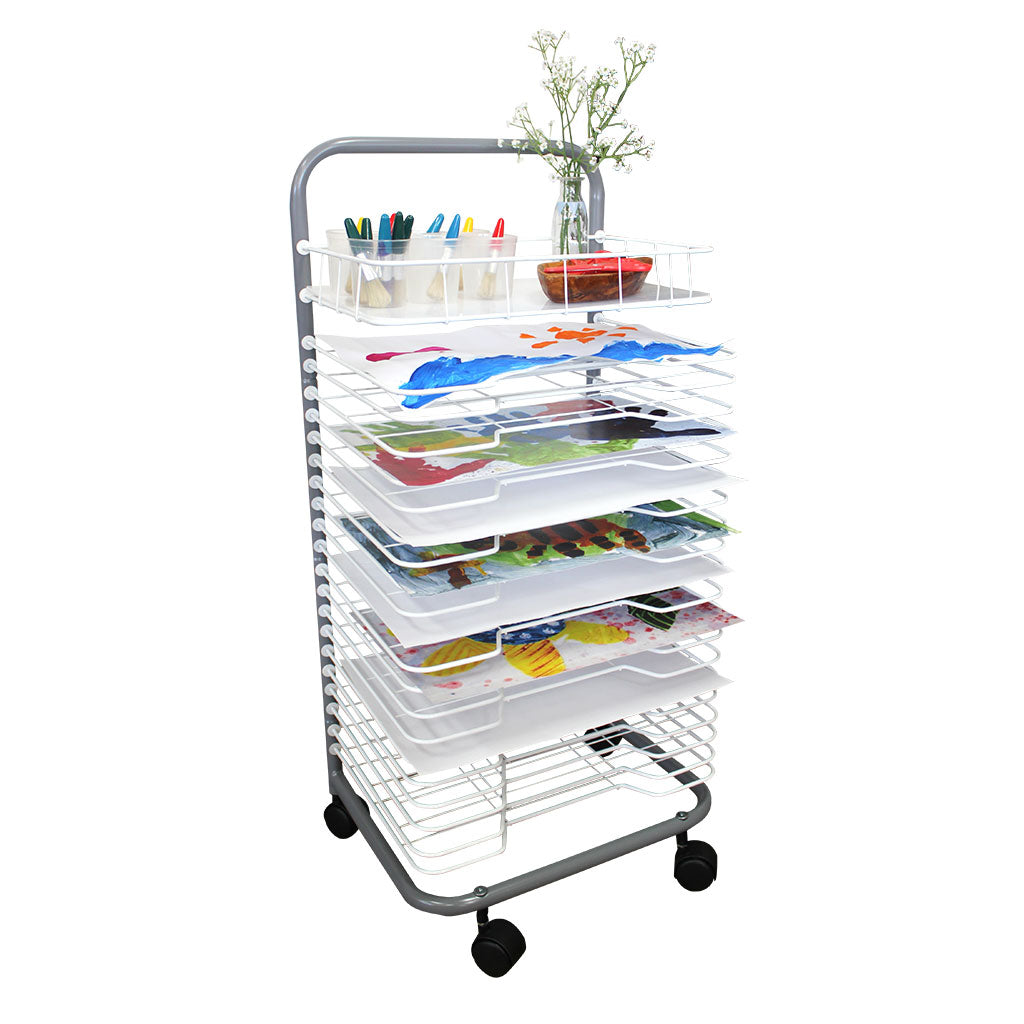 Drying Rack with Tray - 44.5x35.5x96cm - Educating Kids