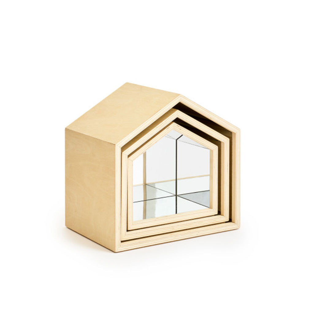 Nesting Mirror Houses