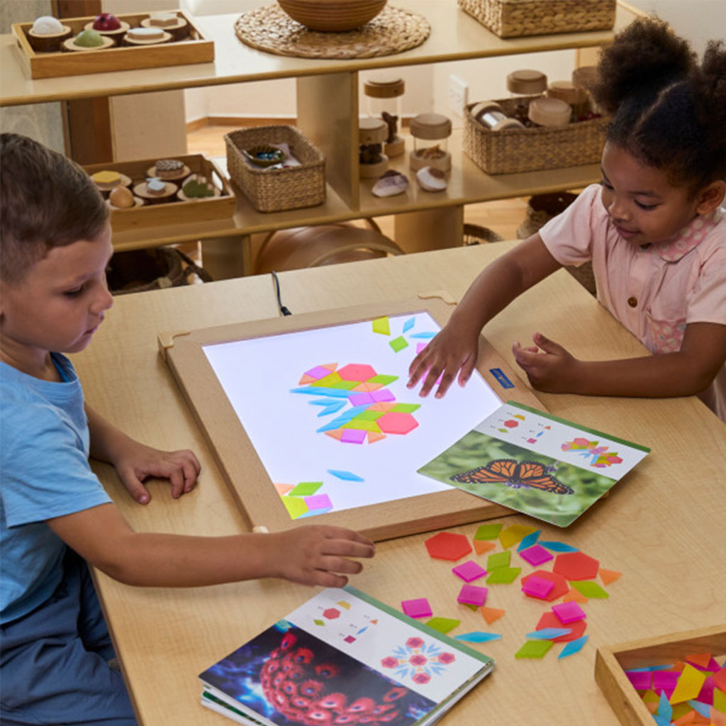 Translucent Tangram Tiles - Educating Kids
