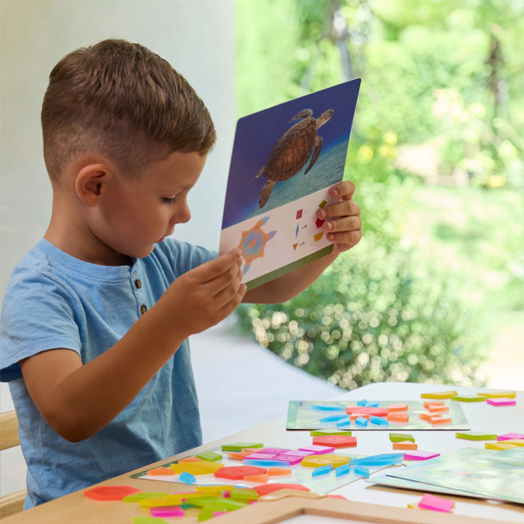 Translucent Tangram Tiles - Educating Kids