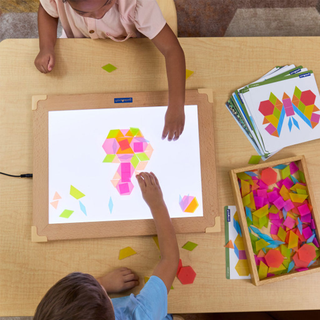 Translucent Tangram Tiles - Educating Kids