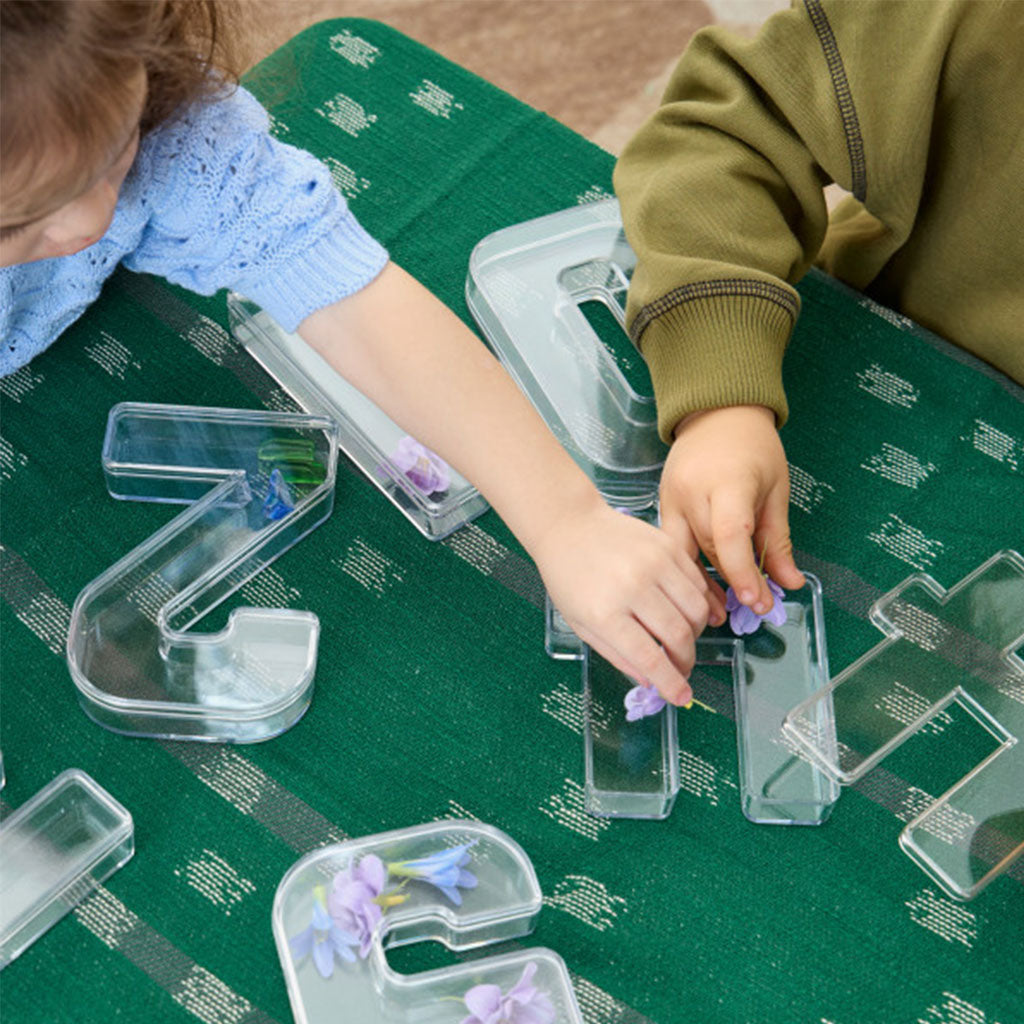 Loose Parts Number Trays – 10pc