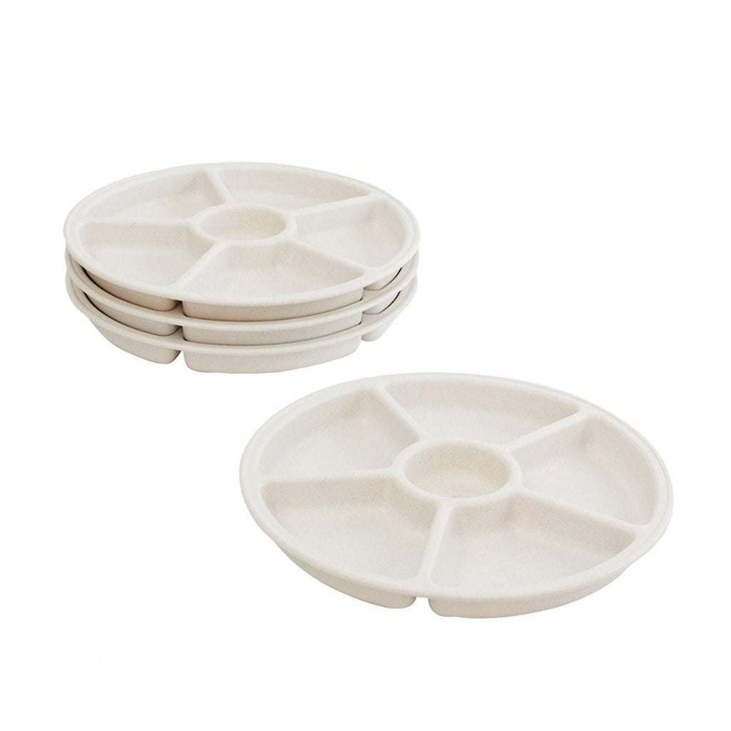 Loose Parts Sorting Trays - Set of 4 - White