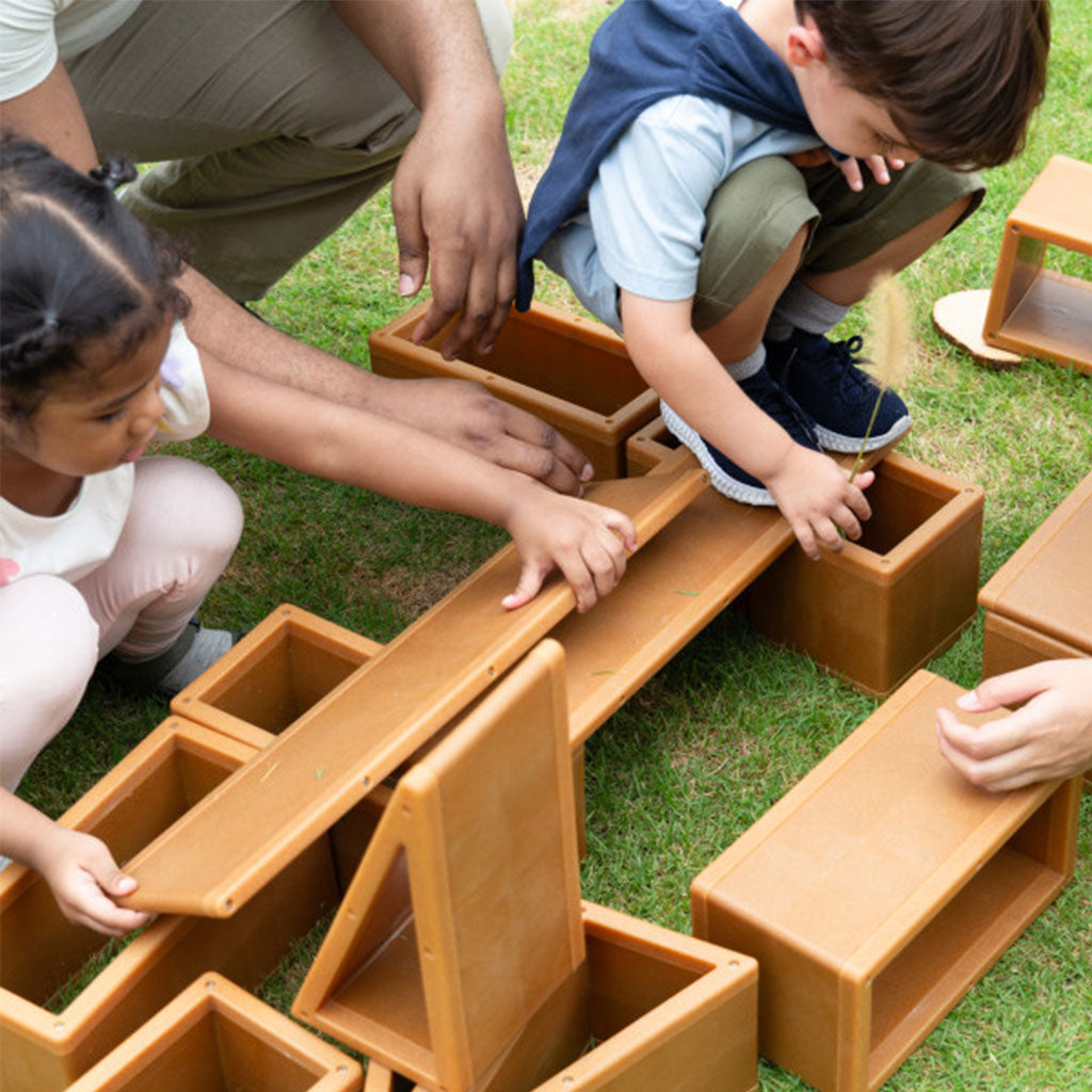 All-Weather Hollow Block Set - 22pc - Educating Kids