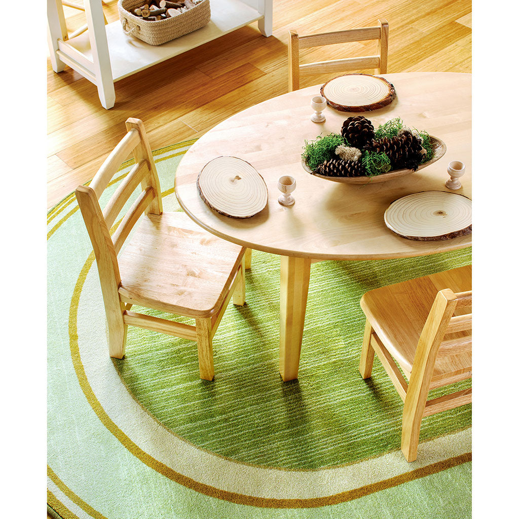 Sense of Place Oval Carpet - Green