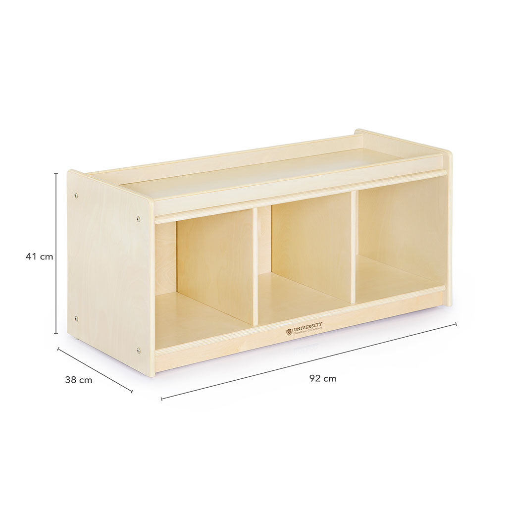 Pull Up Storage Unit – Natural - Educating Kids