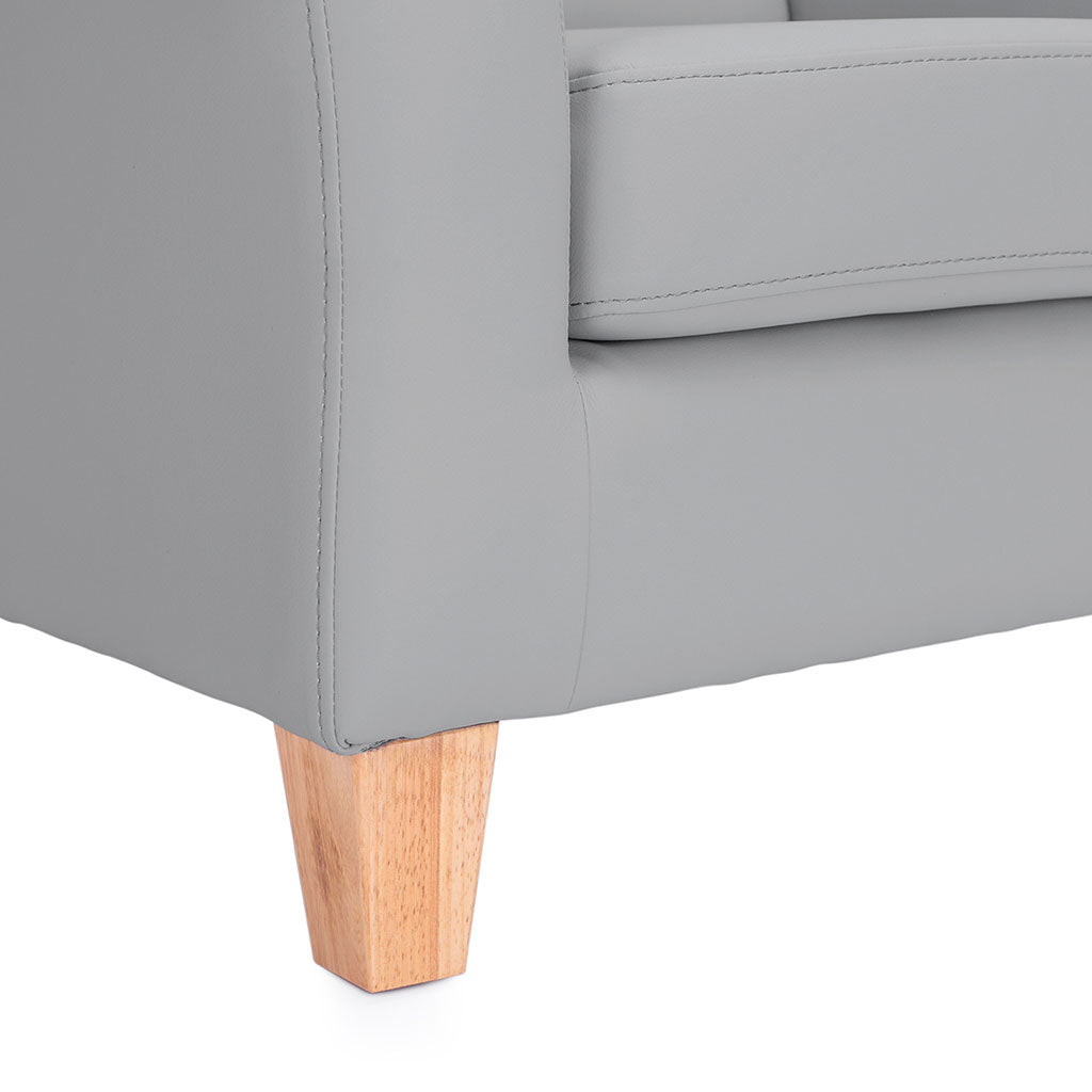 Sense of Place Vinyl Couch - Grey - Educating Kids