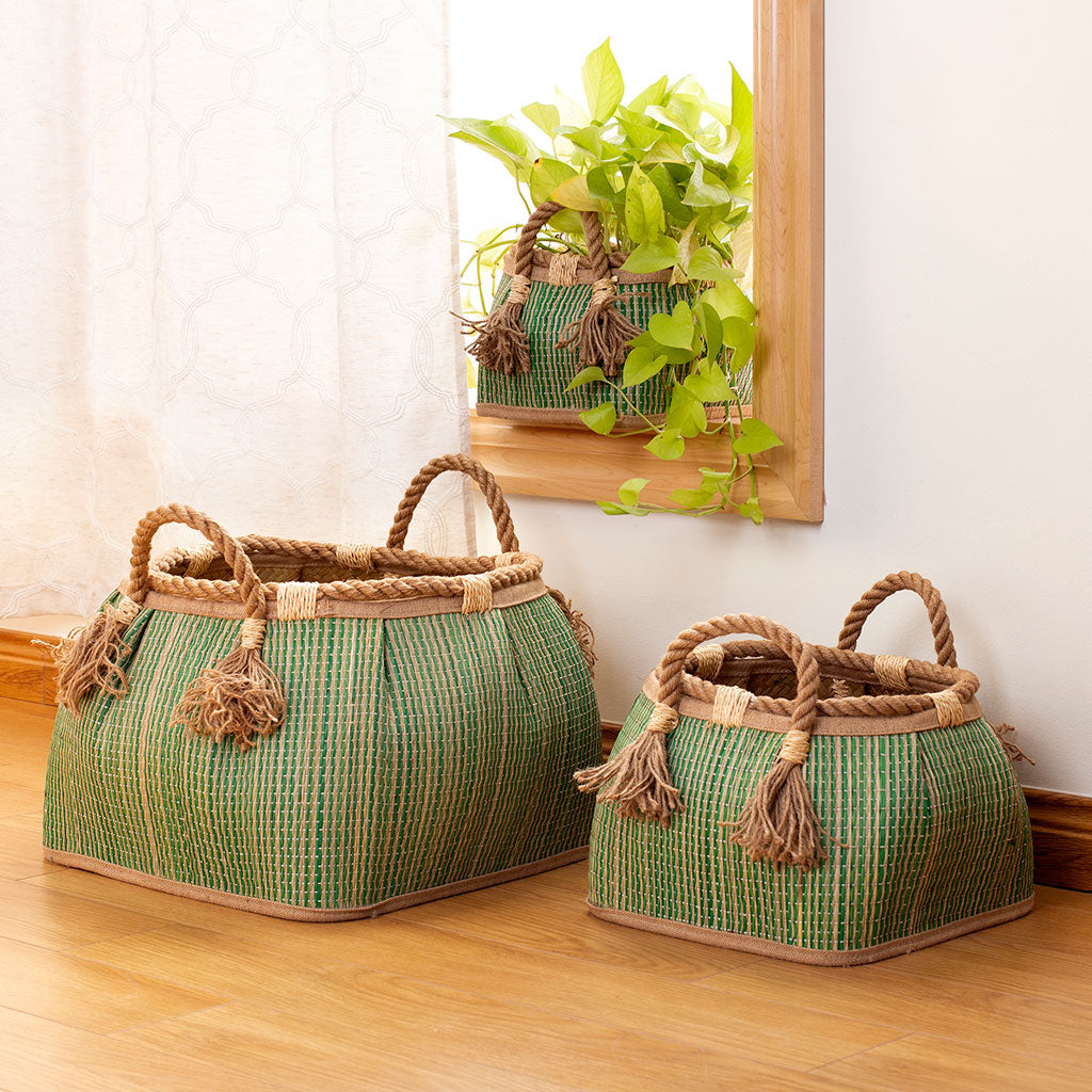 Sense of Place Woven Baskets - Set of 3 - Educating Kids