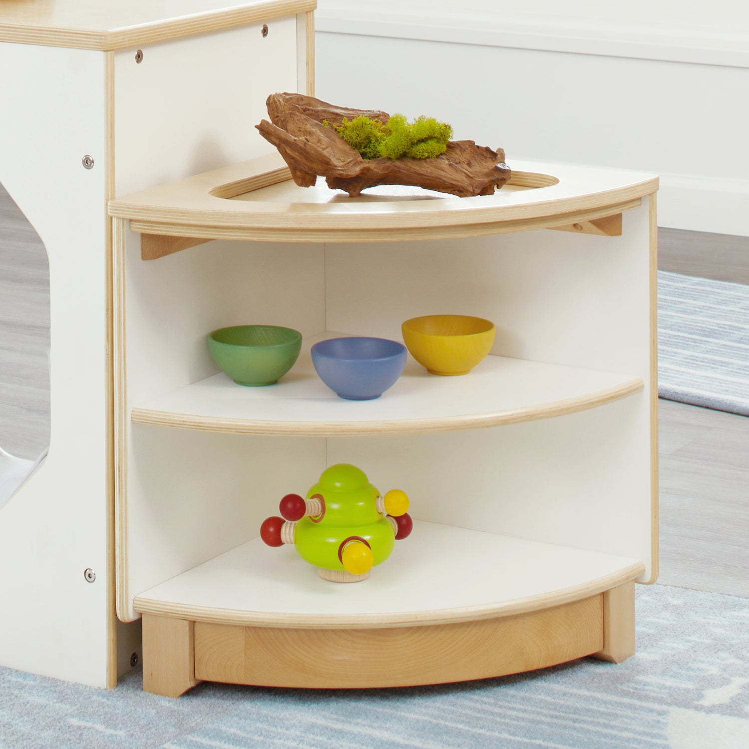 Sense of Place Wee Ones – Corner Shelf 45 cm - Educating Kids