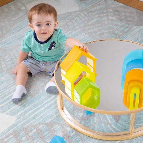 Curious Crawler Mirrored Play Table - Educating Kids