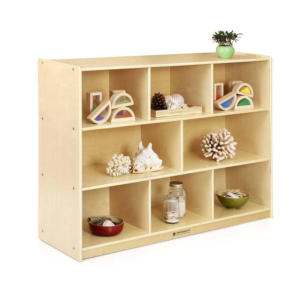 8 Compartment Storage Unit 92 cm – Natural