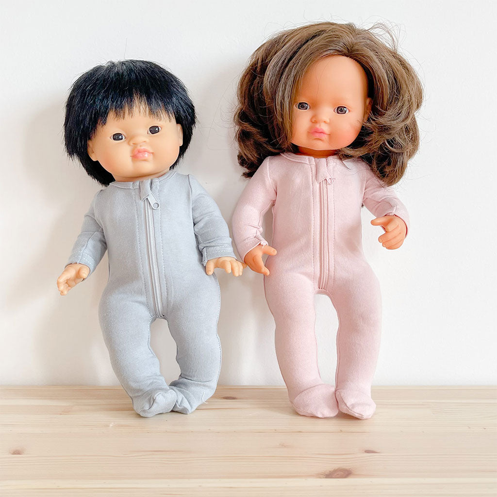 Blue Doll Onesie 32-38cm