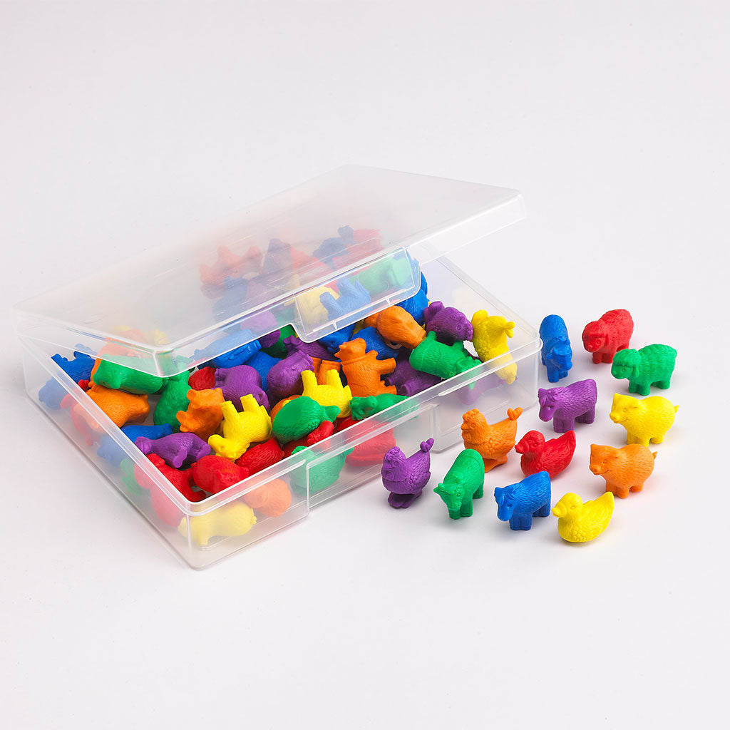 Farm Animal Counters - 72pc - Educating Kids