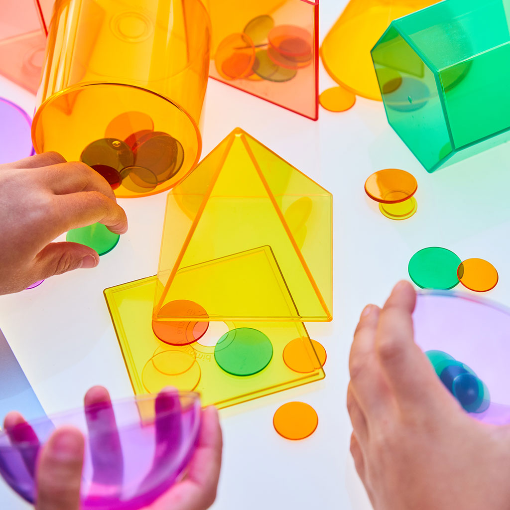 Translucent Volume Set - 12pc - Educating Kids