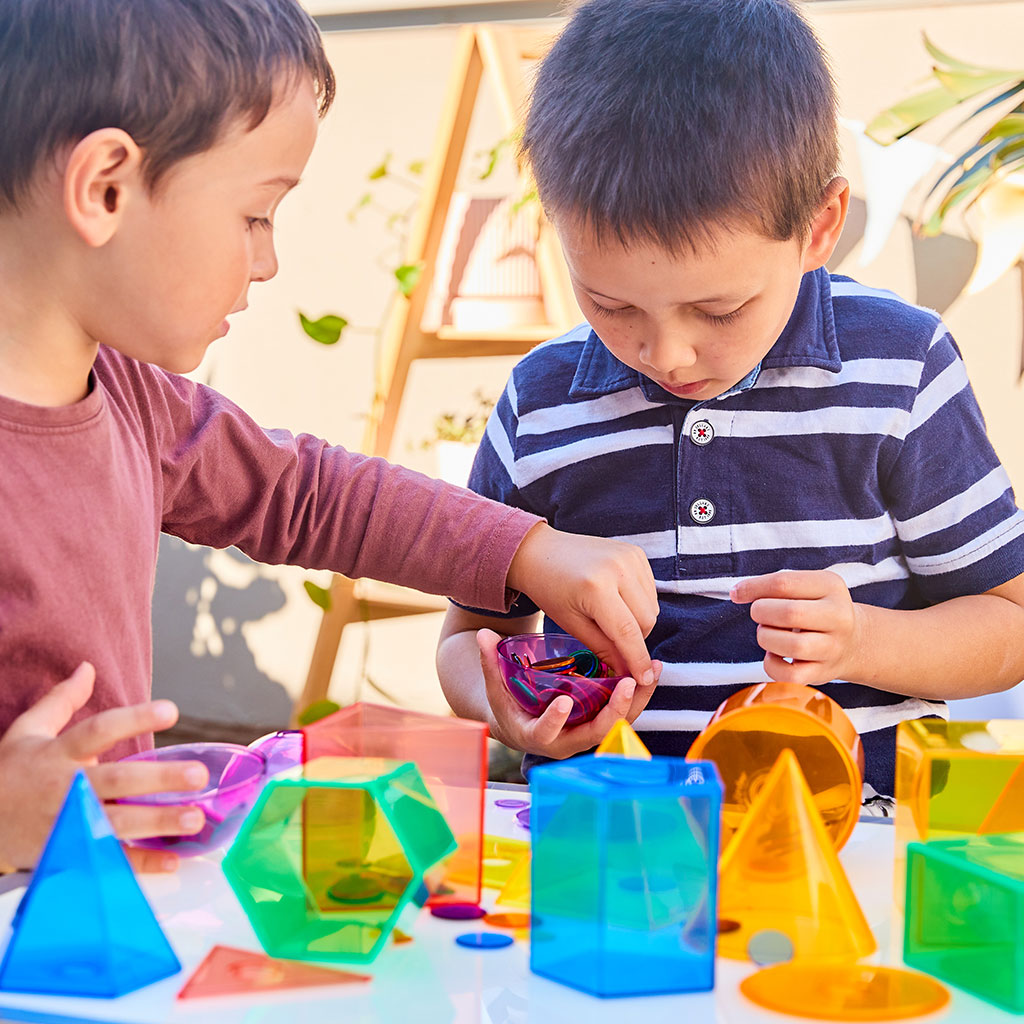 Translucent Volume Set - 12pc - Educating Kids