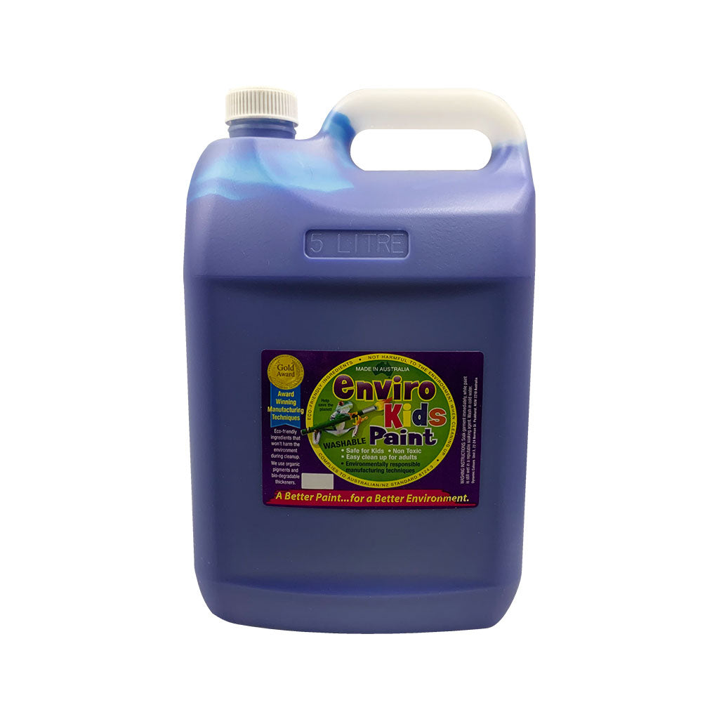 Enviro Kids Paint Blue - 5 Litre - Educating Kids