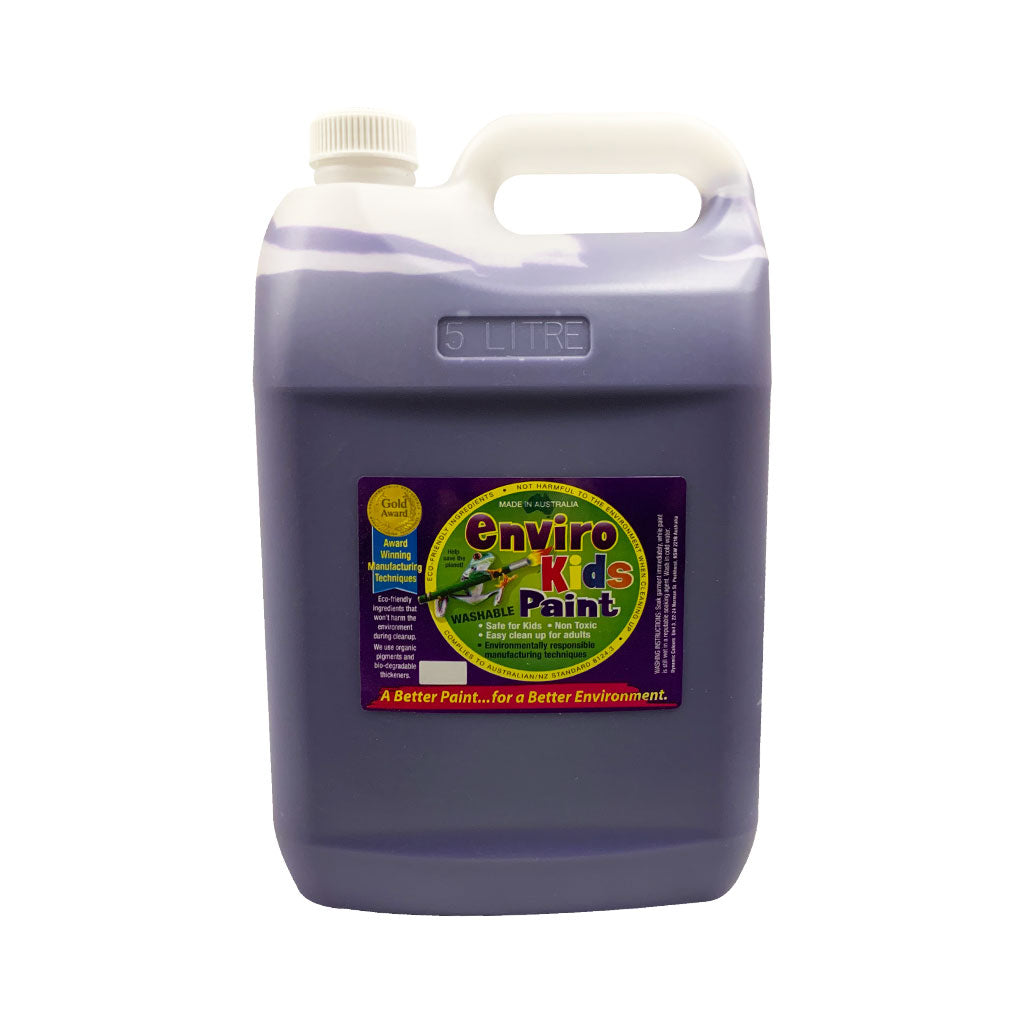 Enviro Kids Paint Violet - 5 Litre - Educating Kids