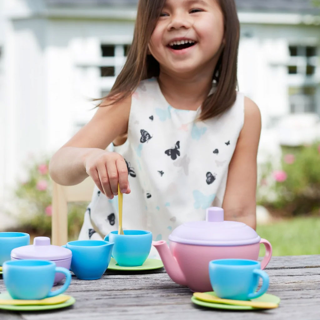 Green Toys - Tea Set - Educating Kids