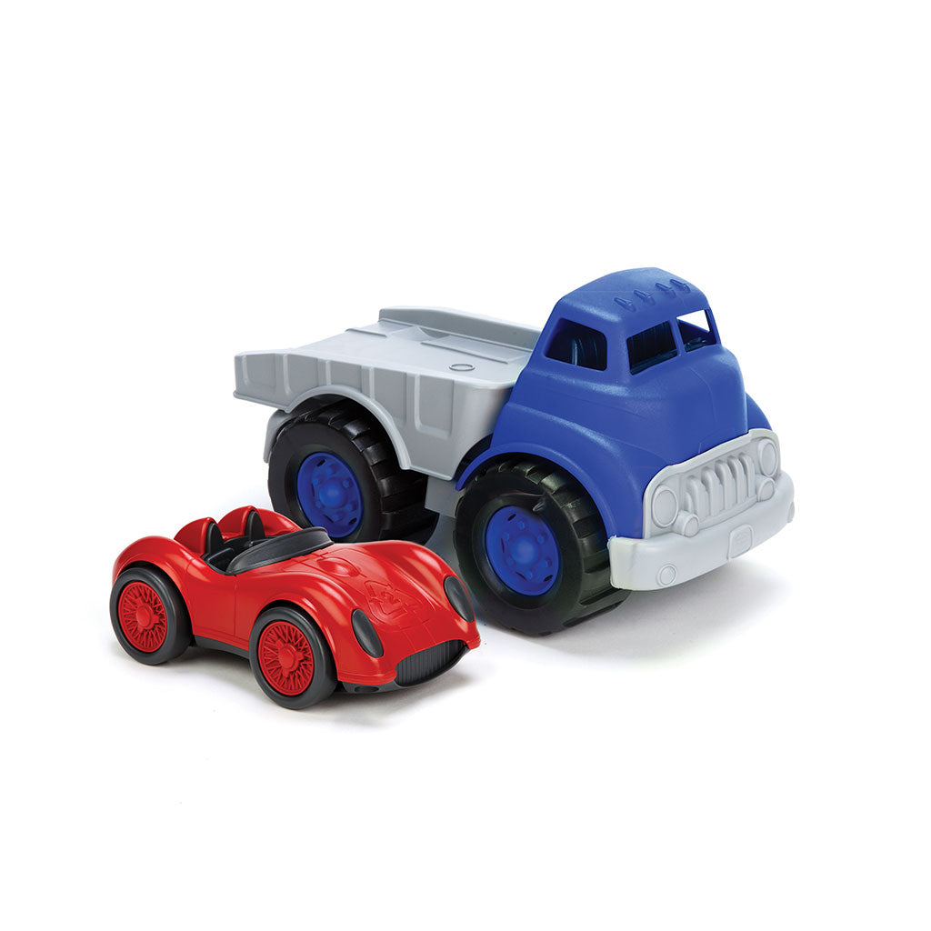 Green Toys - Flatbed with Red Race Car
