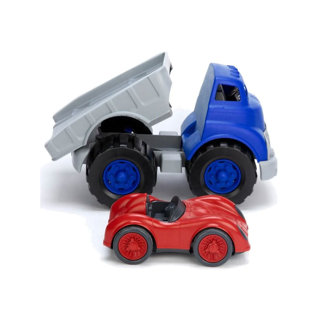 Green Toys - Flatbed with Red Race Car