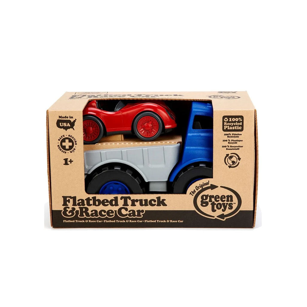 Green Toys - Flatbed with Red Race Car