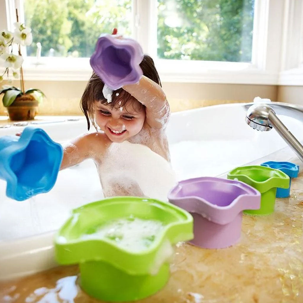 Green Toys - Stacking Cups - Set of 6 - Educating Kids