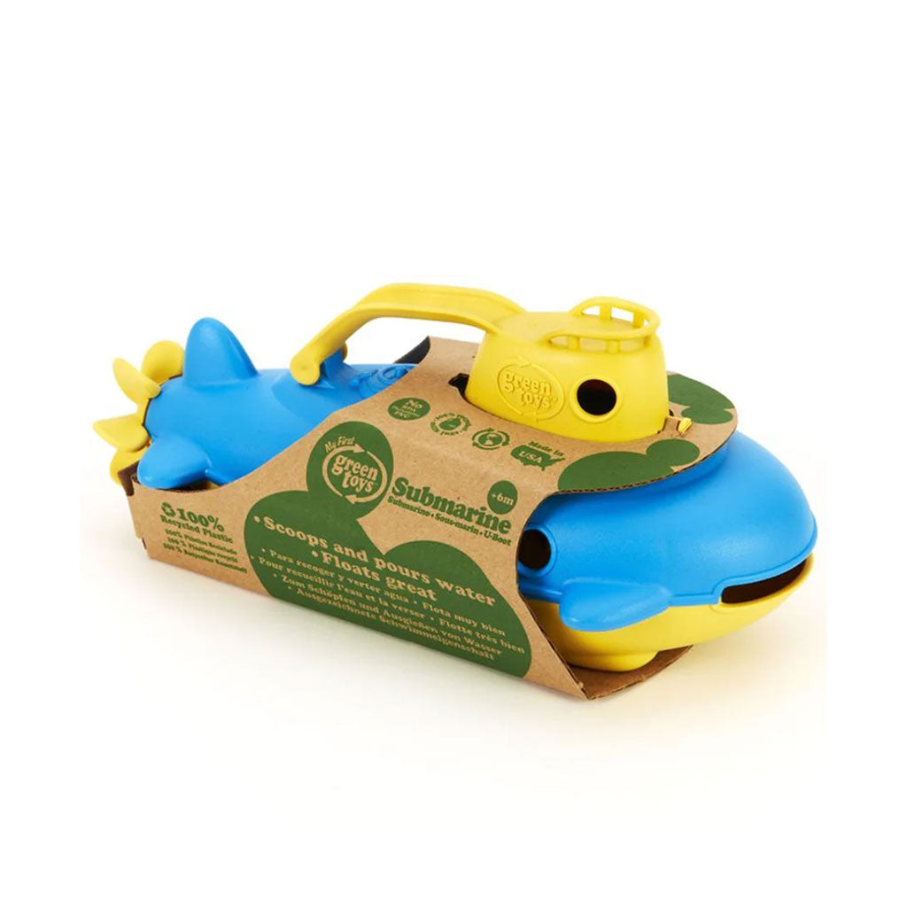 Green Toys - Submarine - Yellow Cabin - Educating Kids