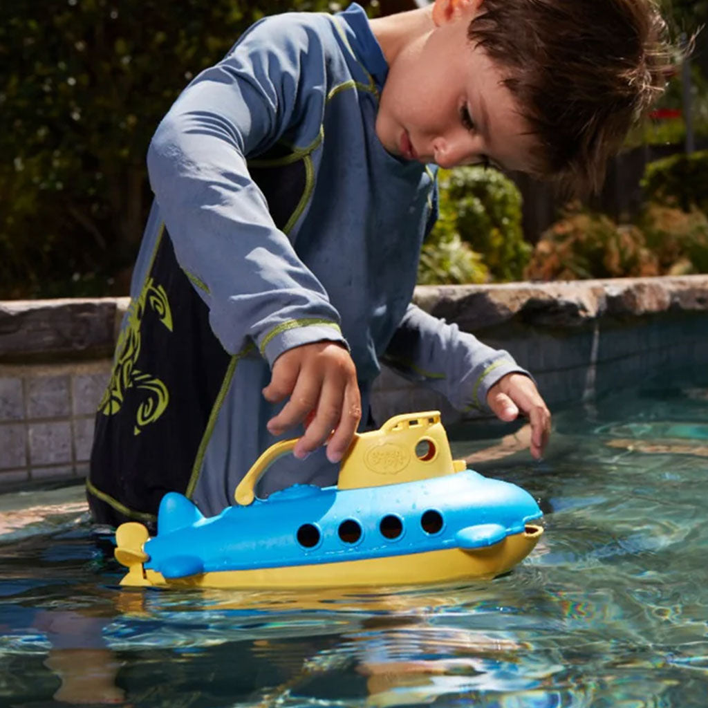 Green Toys - Submarine - Yellow Cabin - Educating Kids